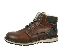 Tom Tailor Herren 4285302 Halblange Stiefel, Cognac, 46 EU