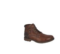Tom Tailor Herren 6380410001 Mode-Stiefel, Cognac, 44 EU