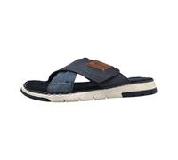 Tom Tailor Herren 7480210001 Flacher Slipper, Blue, 45 EU