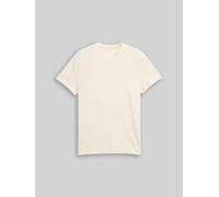 Tom Tailor - Basic Fitted T-Shirt gardenia white - Gr. - XXXL