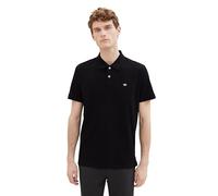 TOM TAILOR Herren Basic Piqué Poloshirt, 29999 - Black, XL