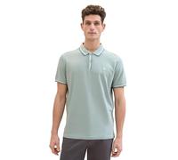 TOM TAILOR Herren Basic Piqué Poloshirt, light ice blue, M
