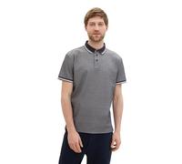 TOM TAILOR Herren Basic Piqué Poloshirt, sky captain blue, S