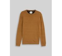 Tom Tailor BASIC CREWNECK KNIT XXL 1039805-32718 dark Camel Melange (937930) Braun XXL