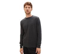 TOM TAILOR Herren Basic Strickpullover mit Crewneck