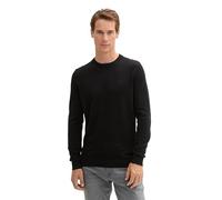 Tom Tailor Pullover 1038426 Basic Knit Schwarz XL