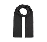 TOM TAILOR Herren Basic Winterschal mit Kaschmir,10617 - Black Grey Melange, ONESIZE