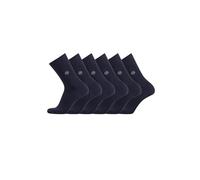 TOM TAILOR Herren Basicsocken 6er Pack - Baumwoll-Socken, Klassisch & Komfortabel, Mehrfarbig - Atmungsaktiv, Weich, Für Alltag & Business, Größe 39-42