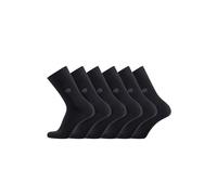 TOM TAILOR Herren Basicsocken 6er Pack - Baumwoll-Socken, Klassisch & Komfortabel, Mehrfarbig, Atmungsaktiv, Weich, Für Alltag & Business, Größe 43-46