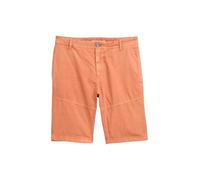 Bermudas TOM TAILOR, Herren, Gr. 32, N-Gr, brick orange, Obermaterial: 100% Baumwolle, unifarben, regular fit kniefrei, Hosen Bermudas, Sommerhose im Utility-Look (45922424-32) brick orange