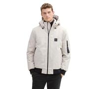 TOM TAILOR Herren Blouson Jacke mit Polsterung,26199 - beige Alfalfa, L