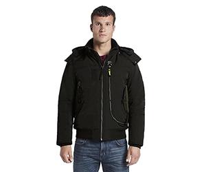 TOM TAILOR Herren Blousonjacke mit Reißverschlussdetails 1020696, 29999 - Black, M