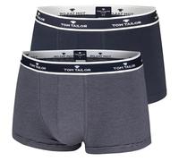 TOM TAILOR Herren Boxershorts | 2 Stück (DE/NL/SE/PL, Alphanumerisch, L, Regular, Regular, Navy/gestreift)