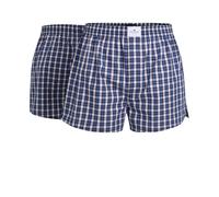 Web-Boxershorts, 2er-Pack Tom Tailor Blue-Medium-Check 4 (Artikelnummer: 3S652/10X4)