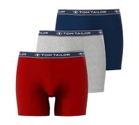 Tom Tailor 3-er Set Long Pants Rot, Blau & Grau
