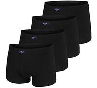 TOM TAILOR Herren Boxershorts Pants | 4 Stück in Dose (XL | 7, 4 x schwarz)