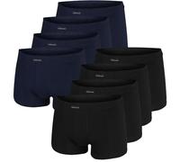 TOM TAILOR Herren Boxershorts Pants (DE/NL/SE/PL, Alphanumerisch, L, Regular, Regular, 4 x schwarz + 4 x Navy)