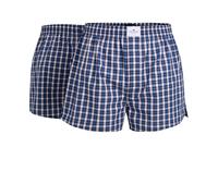 Web-Boxershorts, 2er-Pack Tom Tailor Blue-Medium-Check 4 (Artikelnummer: 3S652/10X4)