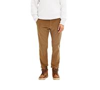 TOM TAILOR Herren Chino Hose aus Cord 1033875, 15078 - Otter Brown, L