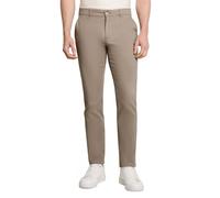 Tom Tailor Slim Fit Chino aus Baumwoll-Mix Modell 'TRAVIS' in Taupe, Größe 32/32