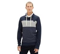 TOM TAILOR - Sweatshirt mit Stehkragen sky captain blue S