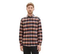 Tom Tailor 1037434 Comfort Checked Langarmhemd S Navy Colorful Check
