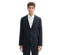 TOM TAILOR Herren Dobby Sakko mit Stretch-Anteil, 36780 - Navy Blue Structure, 50