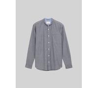 TOM TAILOR Herren Fitted Oxford Hemd mit Brusttasche, blau, Uni, Gr. XXXL