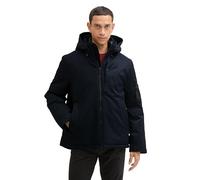 Tom Tailor Herren Gefütterte Jacke mit Abnehmbarer Kapuze,36462 - Sky Captain Melange, XXL
