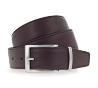 TOM TAILOR Herren Gürtel & Riemen klassischer Leder-Gürtel d.braun/dk. brown,80,B690,8000