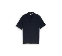 Tom Tailor - Regular Fit Hemd aus Jersey sky captain blue ottoman - Gr. - L