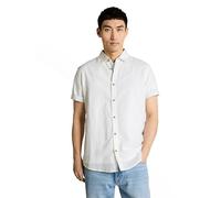 TOM TAILOR Leinenhemd weiss | XXXL