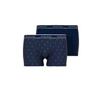 TOM TAILOR BODYWEAR - TOM TAILOR Herren Hip Pants 2er Pack blau-dunkel-multicolor1 - Gr. - XL
