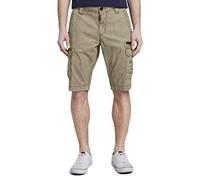 TOM TAILOR Herren Hosen & Chino Cargo Bermuda-Shorts im Washed-Look Honey Camel beige,29,11634,8448