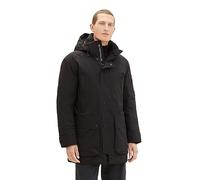Tom Tailor Herren Hybrid Daunenmantel mit Abnehmbarer Kapuze 1037354
