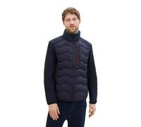 TOM TAILOR Herren Hybrid Jacke mit Stehkragen,10668 - Sky Captain Blue, M