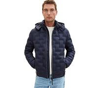 TOM TAILOR Herren Hybrid Steppjacke mit Kapuze