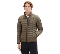 TOM TAILOR Herren Hybrid Steppjacke mit Stehkragen
