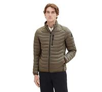 TOM TAILOR Herren Hybrid Steppjacke mit Stehkragen