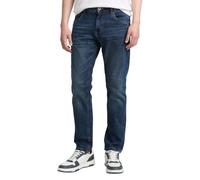 Regular-fit-Jeans TOM TAILOR "JOSH", Herren, Gr. 30, Länge 30, mid stone wash denim30, Denim/Jeans, Obermaterial: 98% Baumwolle, 2% Elasthan, unifarben, modisch, regular fit knöchellang, Jeans, im Fiv
