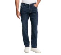 Straight-Jeans TOM TAILOR, Herren, Gr. 36, Länge 32, schwarz stone blau schwarz denim32, Denim/Jeans, Obermaterial: 92% Baumwolle, 6% Polyester, 2% Elasthan, unifarben, straight fit knöchellang, Jeans