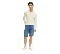 TOM TAILOR Herren Jeans Bermuda Shorts 1029861, 10281 - Mid Stone Wash Denim, 28