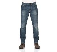 TOM TAILOR Herren Jeans Marvin - Straight Fit - Blau - Mid Stone Wash Denim, Größe:W 38 L 36, Farbe:Mid Stone Wash (10281)
