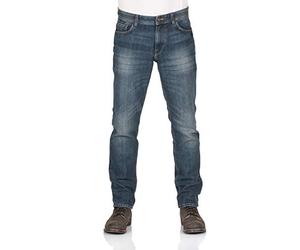 TOM TAILOR Herren Jeans Marvin - Straight Fit - Blau - Mid Stone Wash Denim, Größe:W 38 L 36, Farbe:Mid Stone Wash (10281)