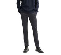 TOM TAILOR Herren Jersey Travis Slim Fit Chino Hose, 36763 - Navy White Grindle Wave, 34/32