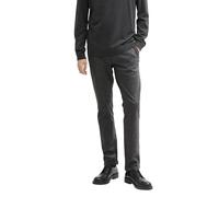 Tom Tailor Herren Jersey Travis Slim Fit Chino Hose, 36764 - Black White Salt N Pepper, 36/32