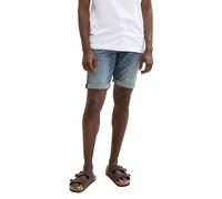 TOM TAILOR Herren Josh Regular Denim Shorts, Tinted Blue Denim, 31