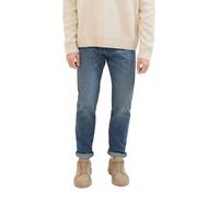 Slim-fit-Jeans TOM TAILOR "JOSH Slim", Herren, Gr. 36, Länge 34, blau (blau denim), Denim/Jeans, Obermaterial: 98% Baumwolle, 2% Elasthan, casual, slim fit, Jeans, in lässigem Style und verschiedenen