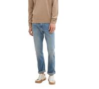 Slim-fit-Jeans TOM TAILOR "Josh", Herren, Gr. 36, Länge 34, blau (clean light stone blau denim), Denim/Jeans, Obermaterial: 98% Baumwolle, 2% Elasthan, unifarben, slim fit knöchellang, Jeans Slim-fit-