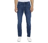 Tom Tailor Herren Jeans Josh - Slim Fit - Blau - Mid Stone Blue Black 30W / 32L, Mid Stone Blue Black (10172)
